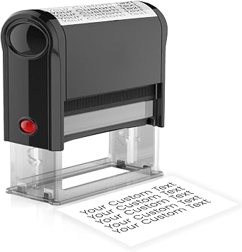 Custom Stamp,Personalized Stamp, Signature Stamps,9 Colors,5 Sizes | Signing Name,Self Inking Personalized Rubber Stamp, Business Stamps