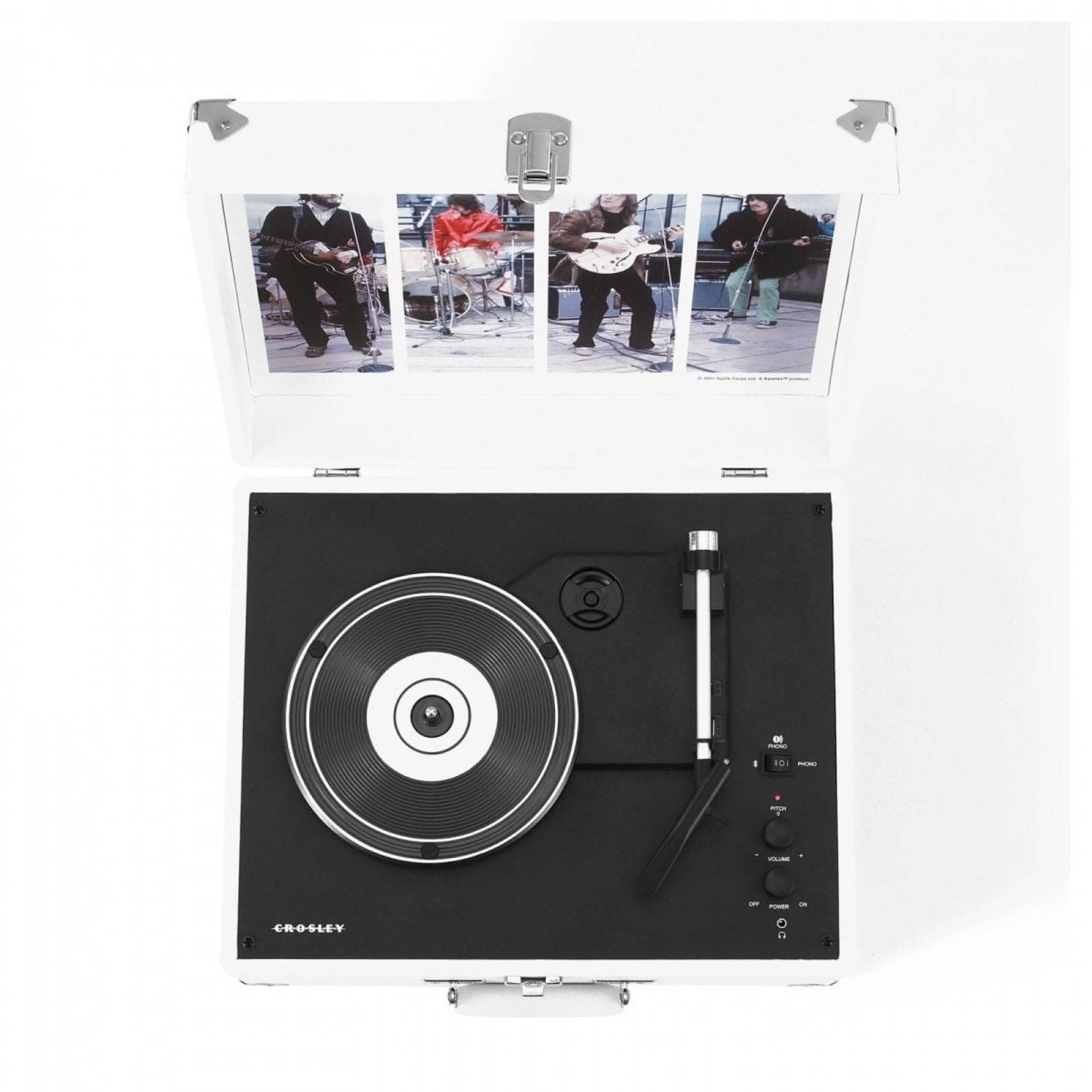 Crosley Anthology Giradischi The Beatles Let It Be - Bianco