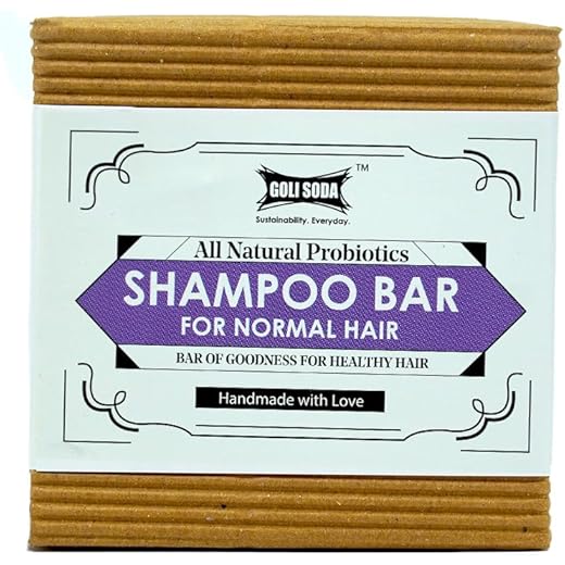 Goli Soda Probiotics Shampoo Bar - Gentle Cleanse
