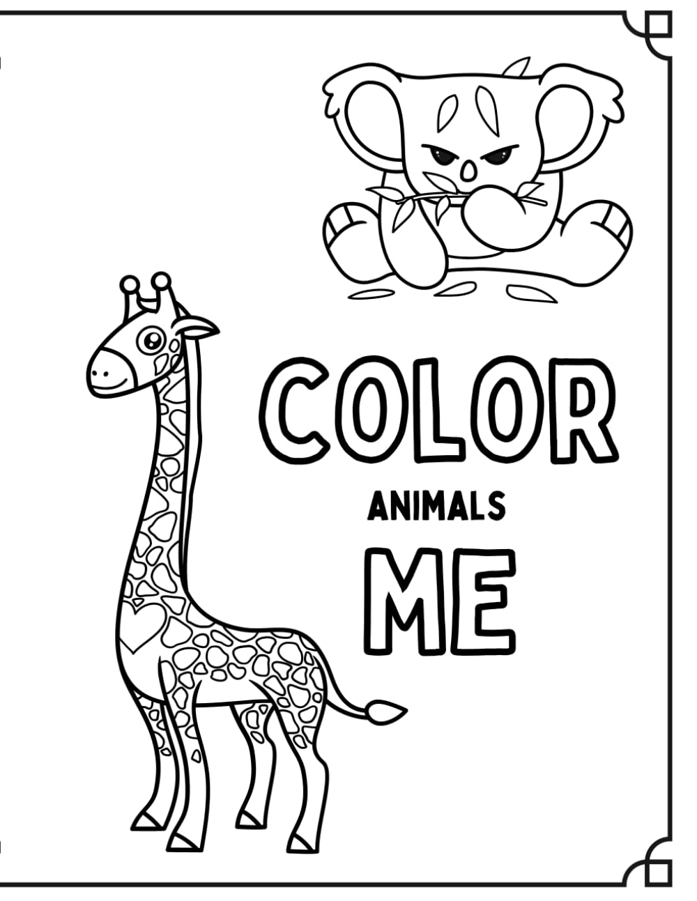 Color Me: Animals