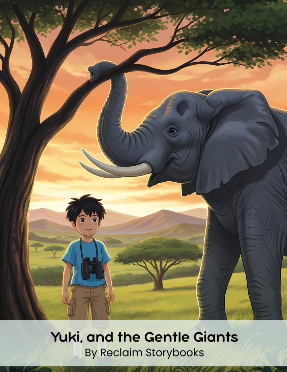 Yuki, and the Gentle Giants: Storybook about - Ikigai —finding one’s purpose— (8.5 x 11”)