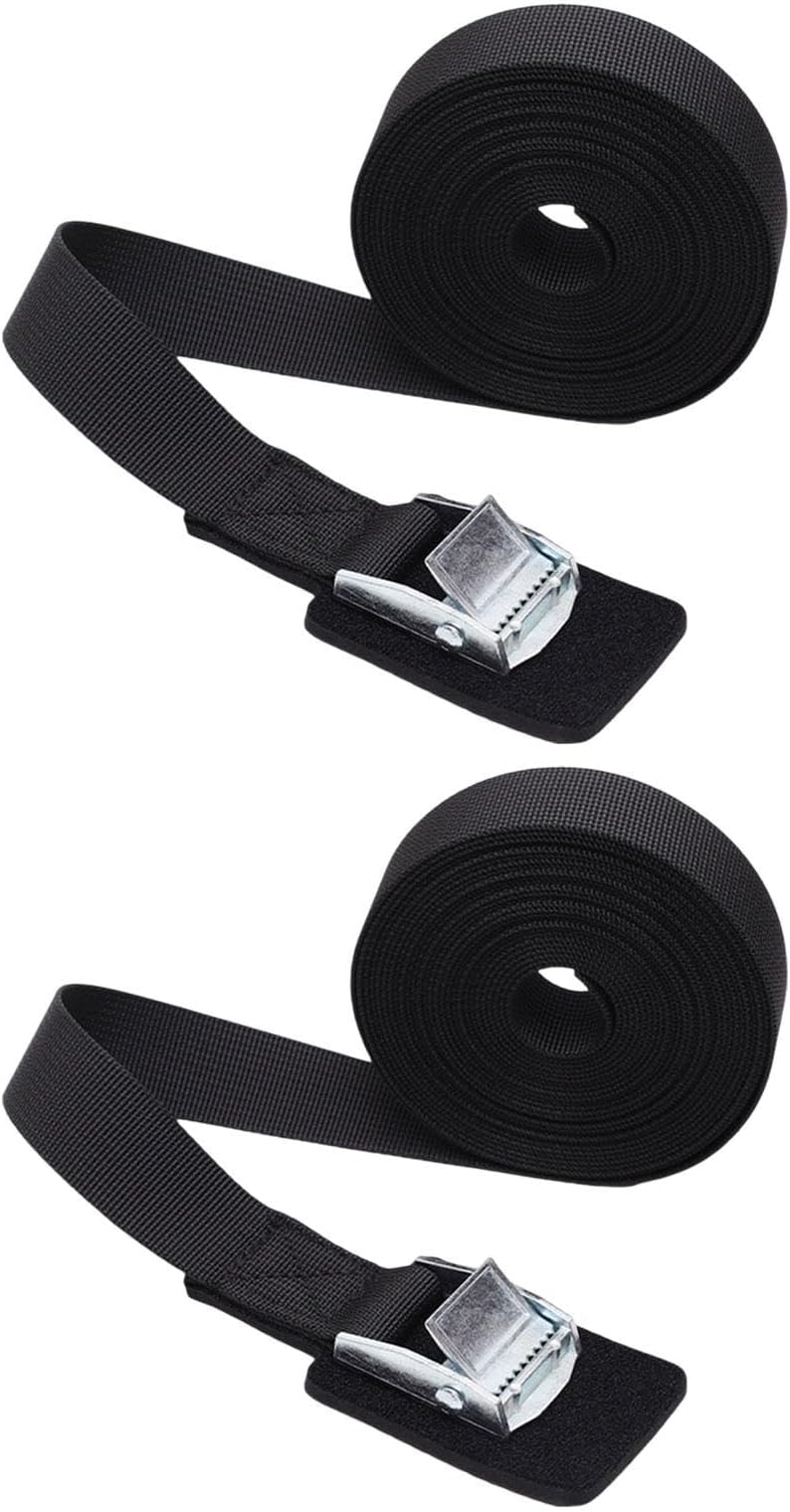2X Tie Down Straps Quick Release Buckle Fastening Strap for Boat Canoe Truck 25mmx1m|Tools|Tie Downs & Straps