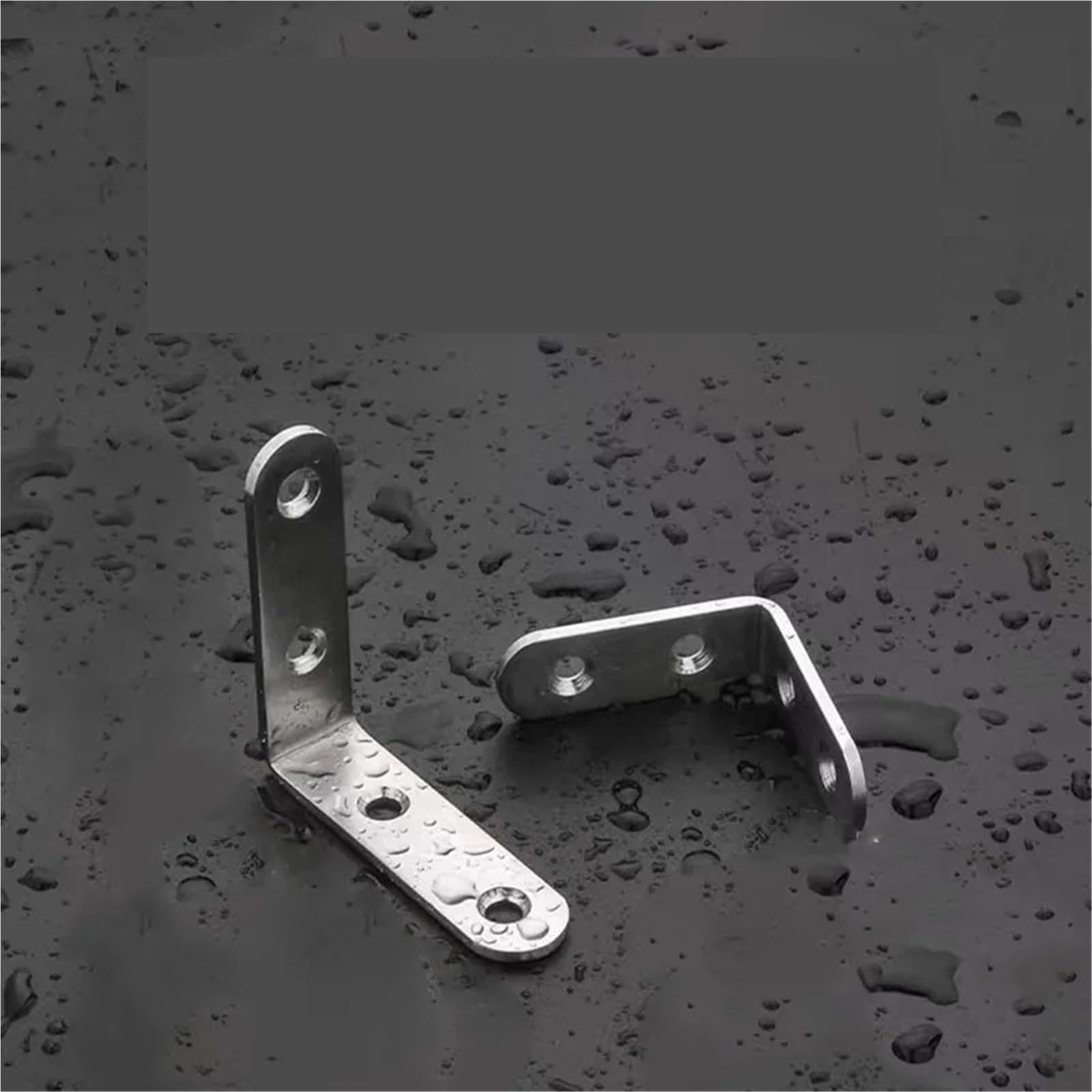 Staffe Angolari A Forma Di L Con Viti Connettori Ad Angolo Retto Da 90 Gradi for Scaffali Mobili In Legno Resistente Addensato 63x63x19mm