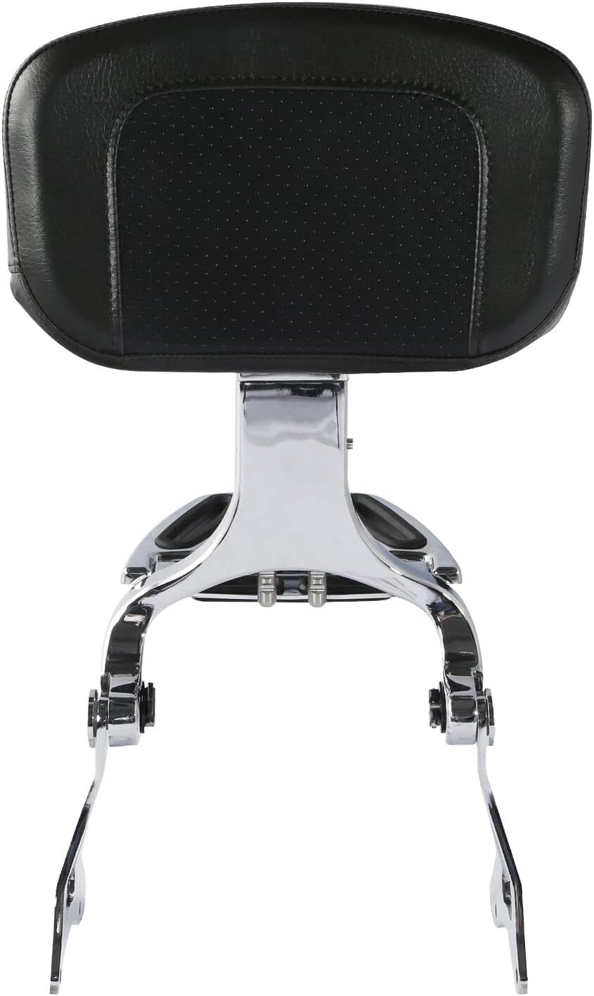 TCMT Adjustable Driver Passenger Backrest Fit For Harley Road Glide Road King Street Glide 2014-2025