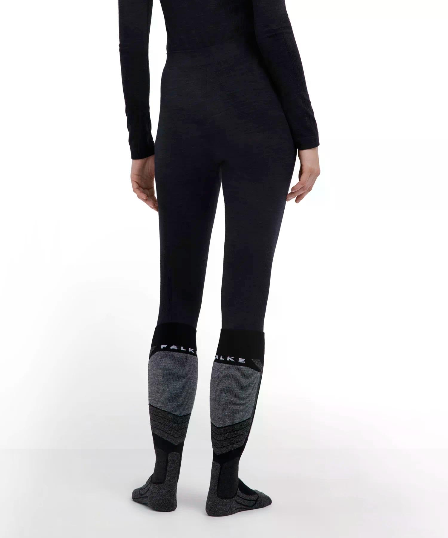 FALKE Donna Wool-Tech Long Calzamaglia Sportiva Tecnica Intimo Funzionale