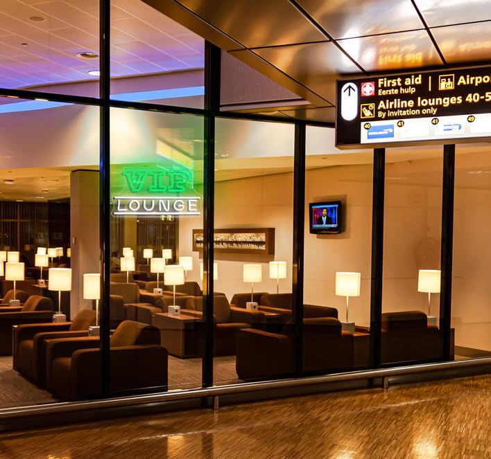 Appneon VIP Lounge Neon Sign,LED VIP Lounge Text Neon Light for VIP Room Wall Decor Letter Business Signs for Office Bar Hotels Airport Restaurants,Nail Salon Gifts Size 16.5 * 9.1 inches(XD058) - Image 4