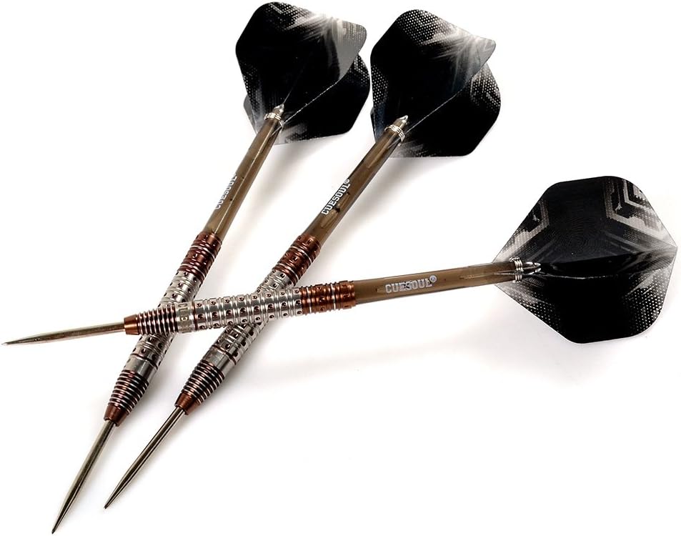 CUESOUL Aurora 90% Professional 21g/23g/25g Steel Tip Tungsten Dart-Titanium Nitride Coating