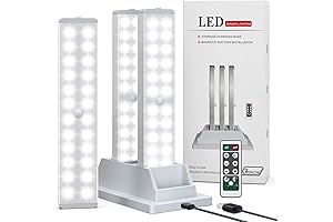 LED Closet Light with Charging Station for Easy and Convenient Storage and Illumination