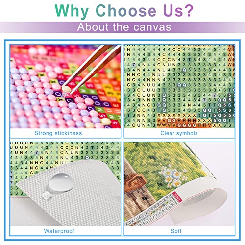 Airdea Diy 5D Fish Diamond Painting By Number Kits For Adults, Fishing Diamond Art Kits Round Full Drill Diamond Painting Kits Gem Painting Arts Mosaic Making For Home Wall Art Decor 11.8X15.7 In #TOP4