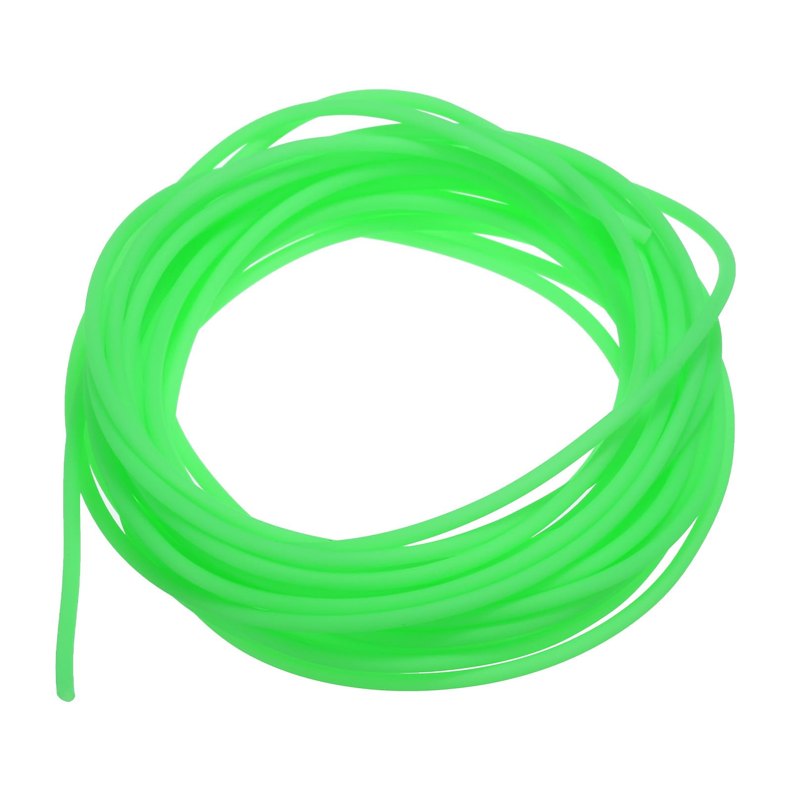 Tubo de silicona flexible PATIKIL de 2mm para manualidades y pulseras en verde claro