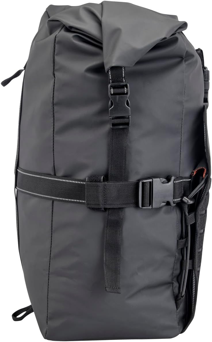 Biltwell EXFIL-60 2.0 Bag - Black Motorcycle Bag, Compatible with Touring and Cruiser Motorcycles