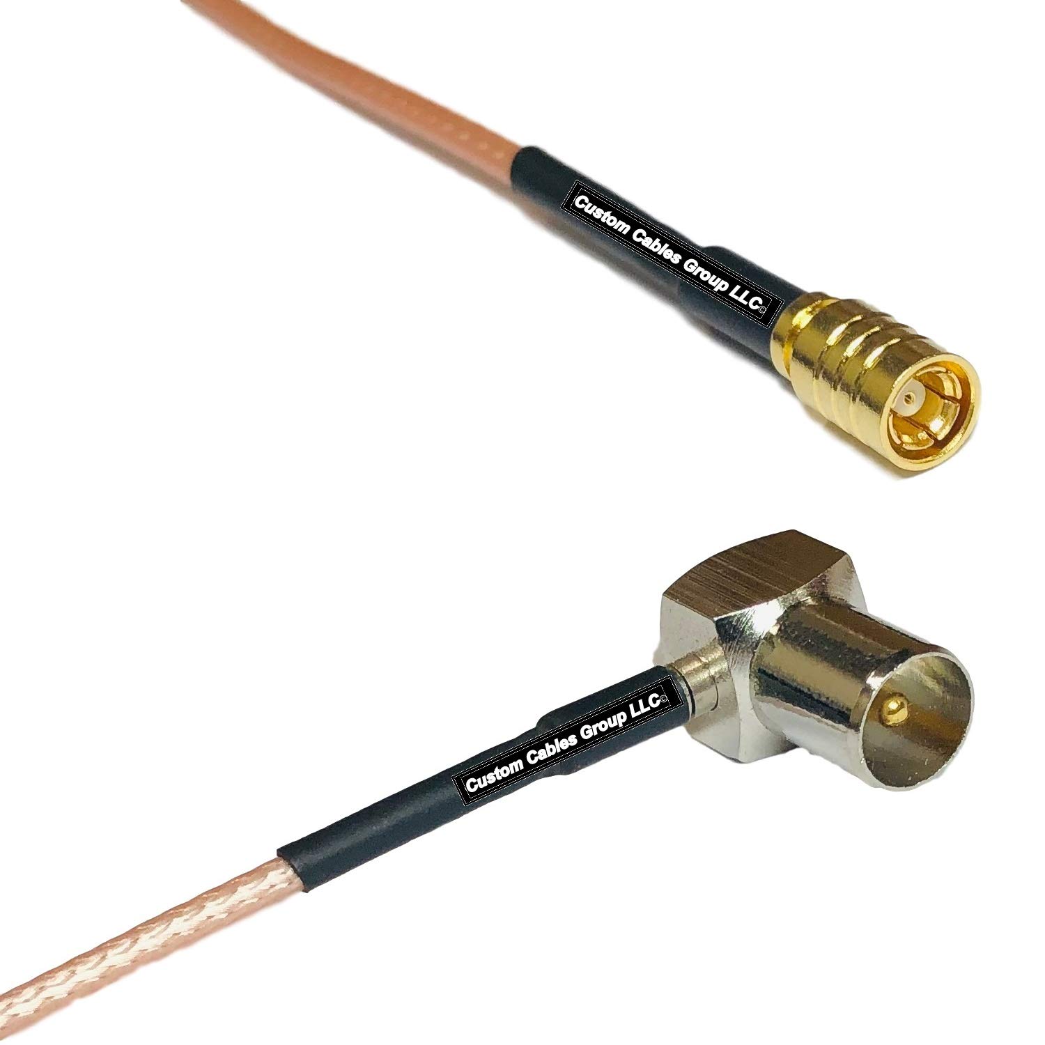 6 feet RG316 SMB Female to DVB Pal Male Angle RF Pigtail Coaxial Cable