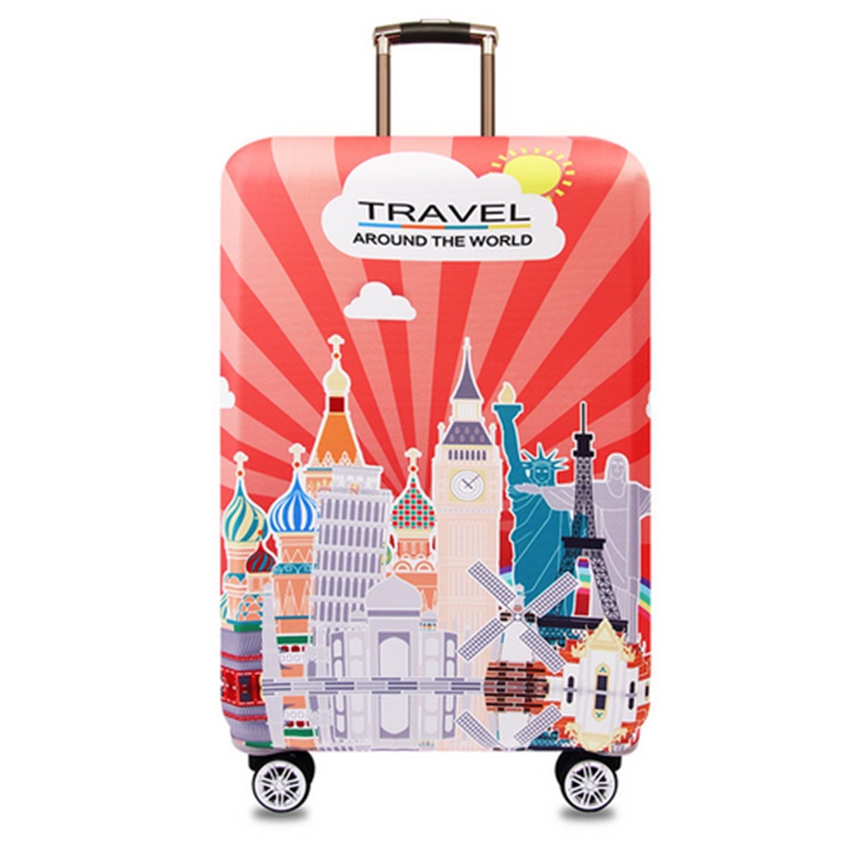 Elastico Cover Proteggi Valigia per 18-32 Pollici, Copri Valigia Anti-Polvere Copertura per Valigia Suitcase Cover