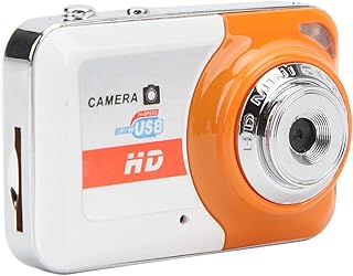 Orange Fashion Mini DV Camera - Portable Video & Point and Shoot Digital Camera with Motion Detection