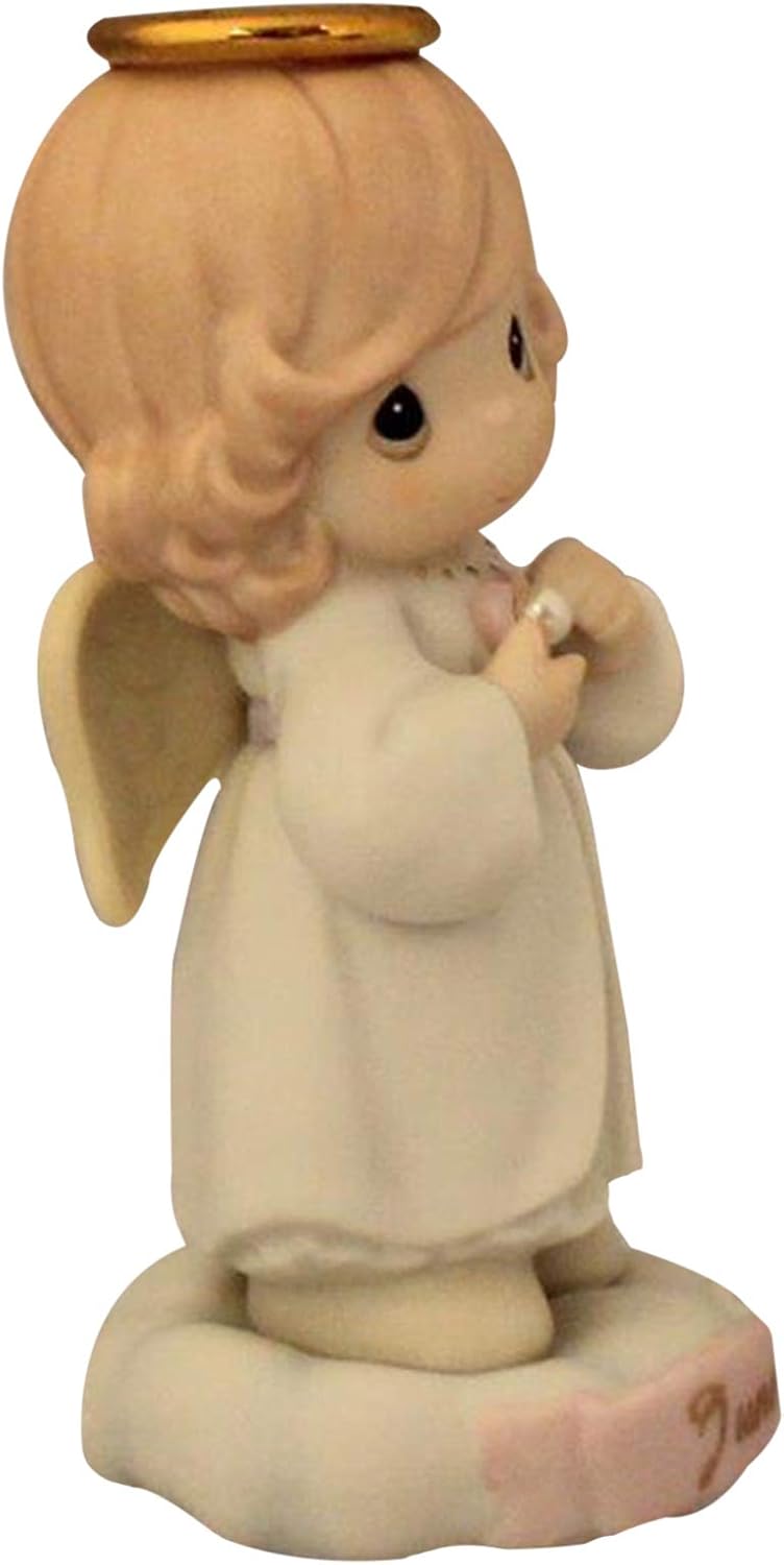 Precious Moments June Birthstone Angel Figurine 261254