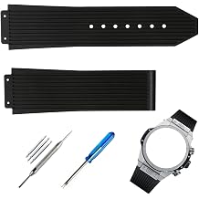 Rubber Watch Band replacement for Hublot Silicone Strap Wirstband accessories for Men and Women