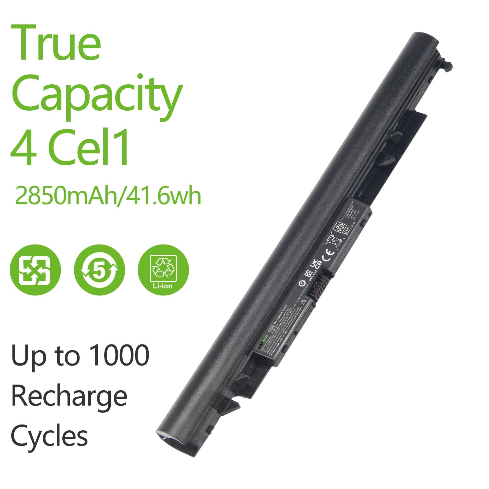 Battery for HP 250 G6 919701-850 919700-850 JC04 JC03 Pavilion 15 15-BS 15-BS 15-BW 14-BS 14-BW 17-BS Series HSTNN-LB7V HSTNN-LB7W HSTNN-DB8E 255 25 25 2 444 0 240 g. 240 5 G6 HP250G6 HSTNN-HB7X