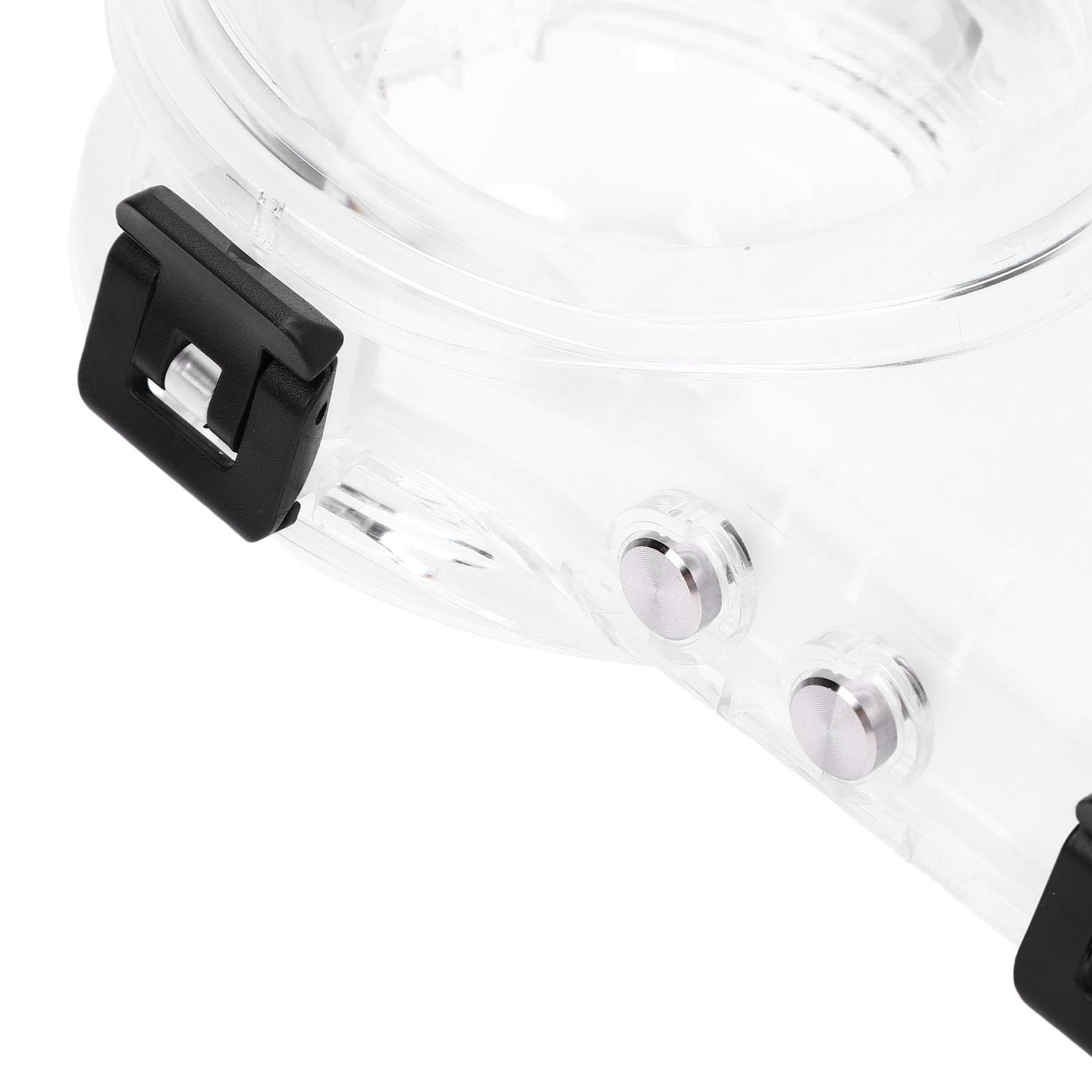 Fabater Cámara de Buceo Estuche Sellado Alta Transmitancia 60M Impermeable para Snorkeling Actividades de Natación PC de Silicona