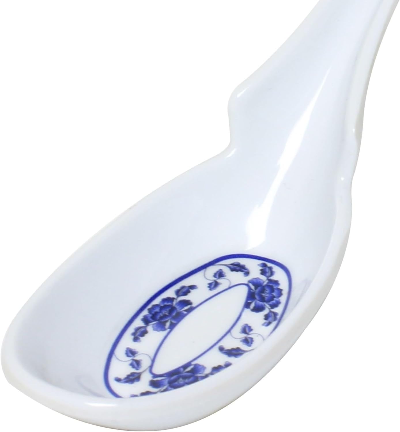 TrueCraftware- 1 oz Soup Spoon Lotus Dinnerware Melamine Set of 12- Dishwasher Safe Reusable Serving Spoons Dinnerware Soup Spoons Kitchen Utensil for Soups Stews & Sauces