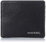 Schwarzes Baumwollfutter. Diesel Jem-J Johnas I Herren-Geldbörse - Schwarz - Einheitsgröße
