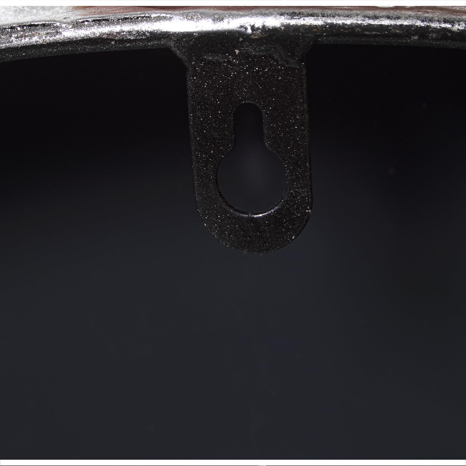 ESPEJO METAL PLATEADO °50X8,5CM, INT:°47CM