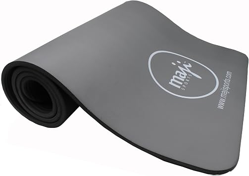 Maji Sports NBR Exercise Mat, Gray
