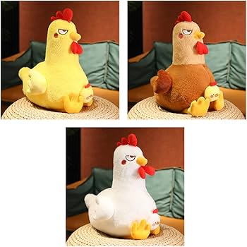 Peluche Poule rousse • Living Nature AN378 • Cadeaux pour enfants