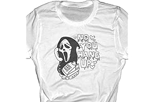 Scream Ghostface T-shirt - Perfect for Horror Movie Enthusiasts