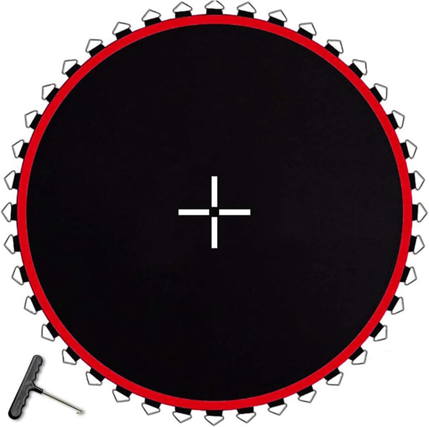 Trampoline Mat Replacement, Trampoline Jumping Mat with 8 Rows of Stitching, Heavy-Duty, UV-Resistant & Durable - Ideal for Safe & Fun Jumping