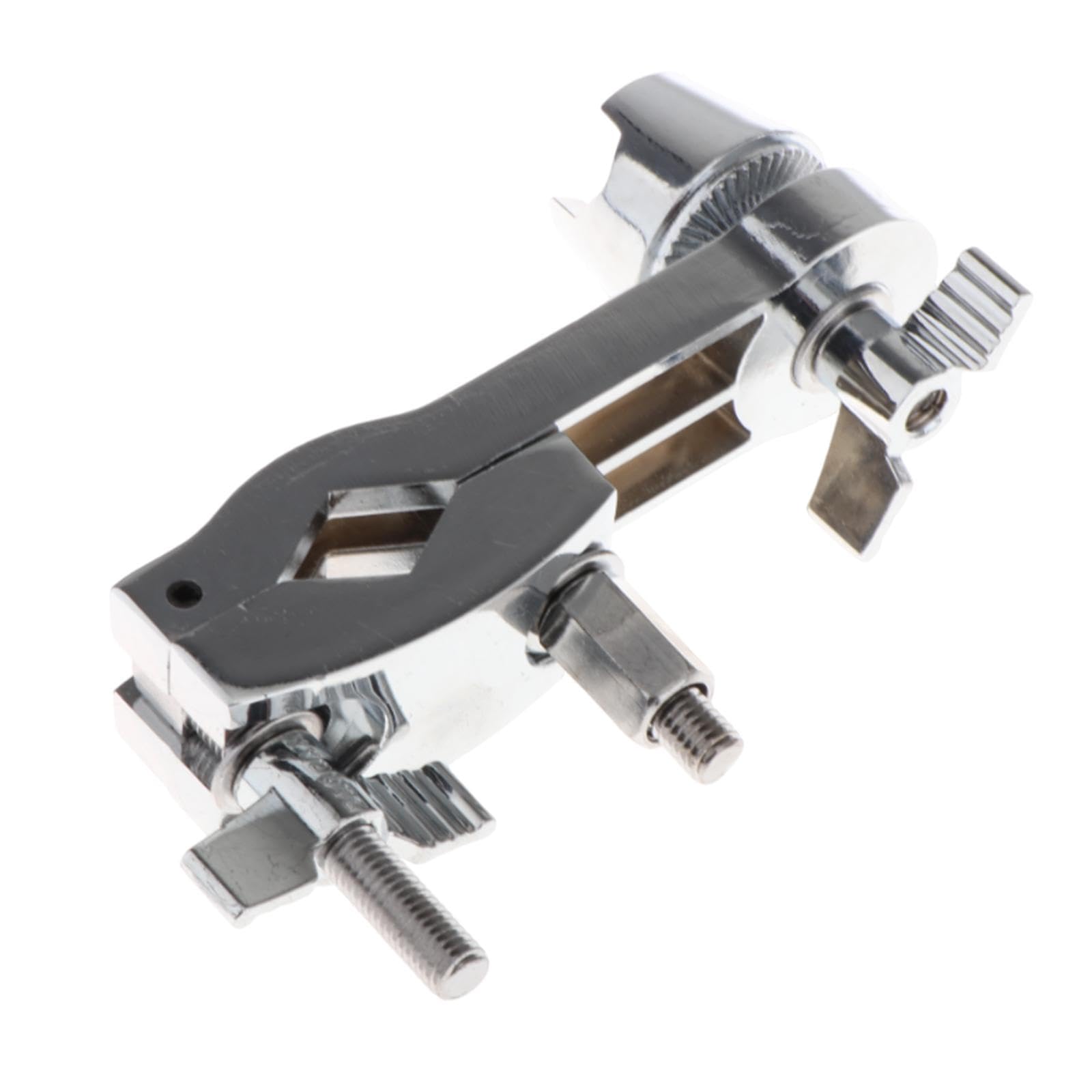 Baoblaze Pinces d'extension de batterie Fixation d'inclinaison de frein de cymbale Support de pince de cloche à main Pince de batterie, Clamp D