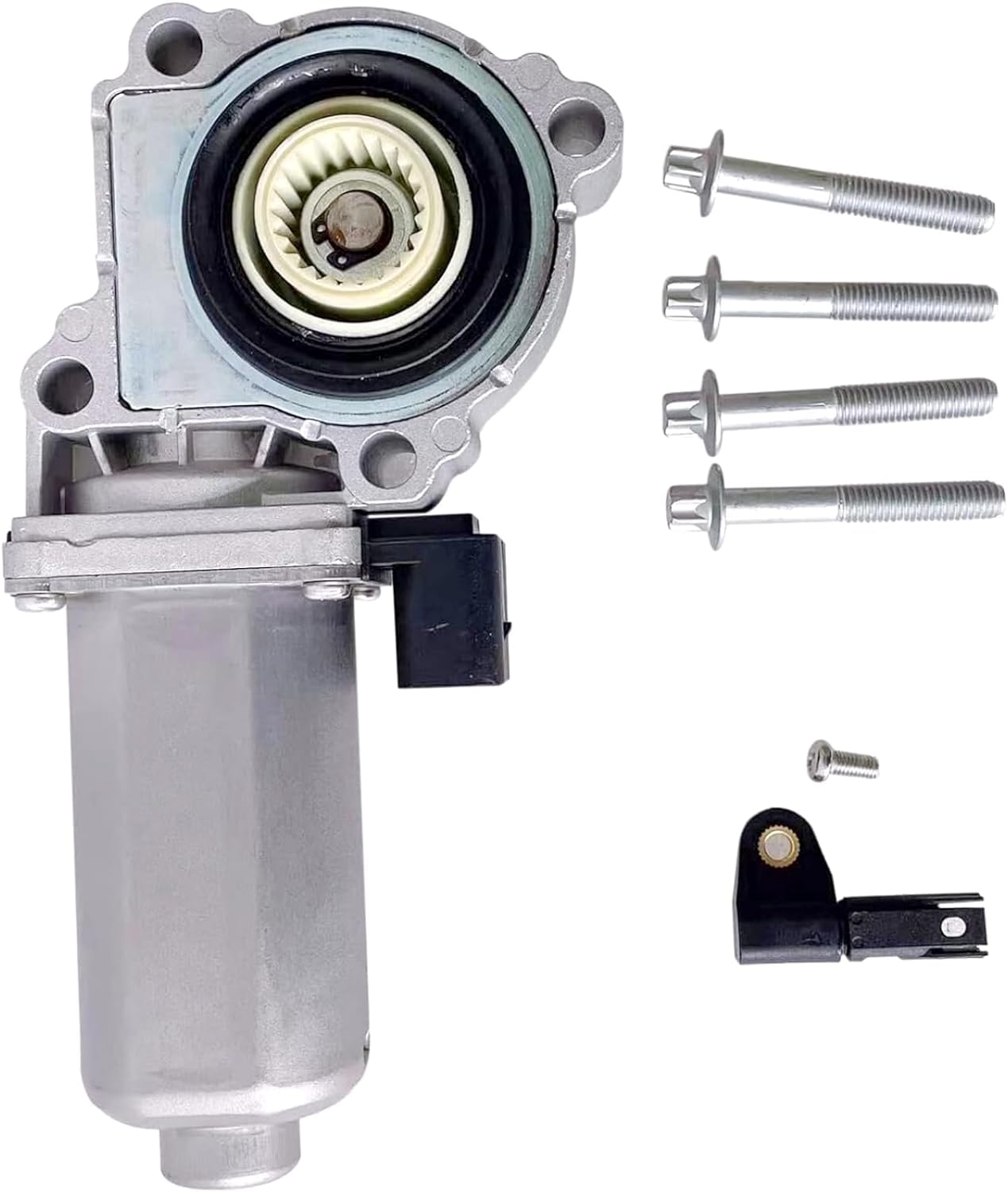 Motor de ajuste de caja de transferencia con sensor, reemplazo del actuador VTG para X3 X83 F25 X5 E53 E70 F15 F85 X6 E71 E72 pieza de accesorios de automóvil# 27107566296 27107541782
