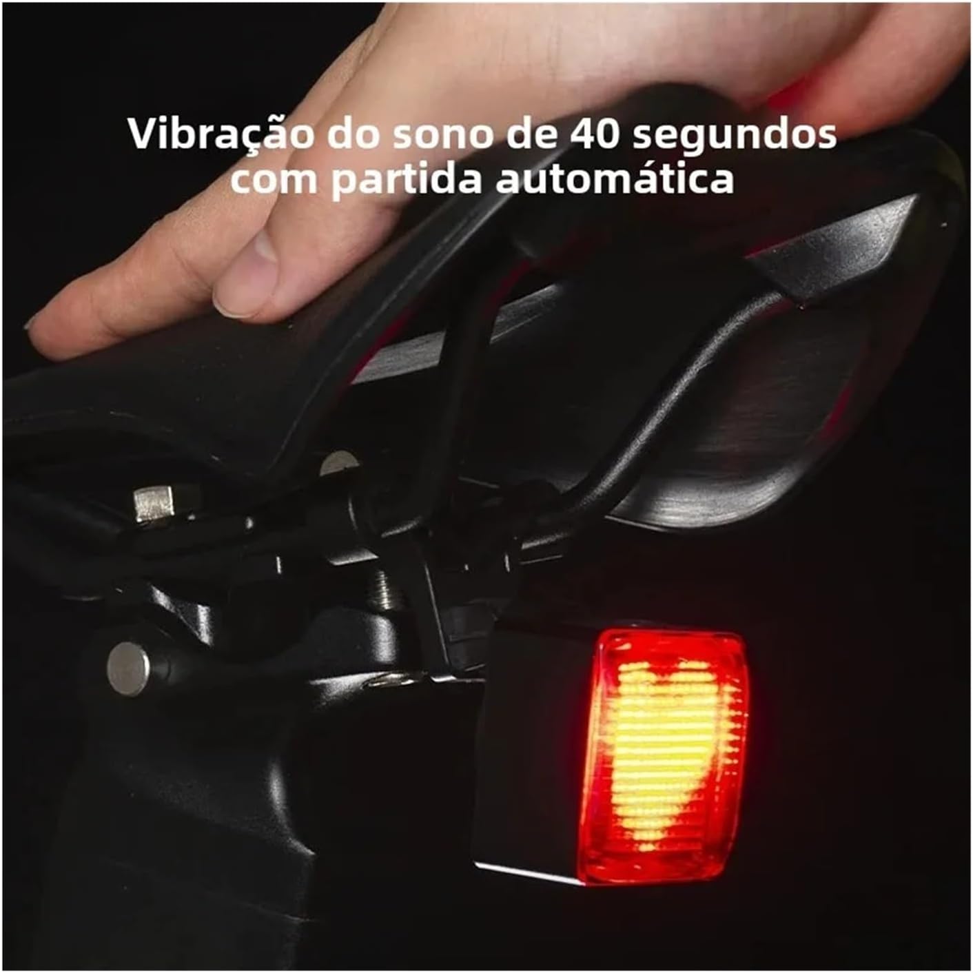 Bike Tail Light Bicycle Intelligent Brake Sensing Taillights Can DIY and Highlighted Warning Lights Mountain Road Bike Riding Equipment USB