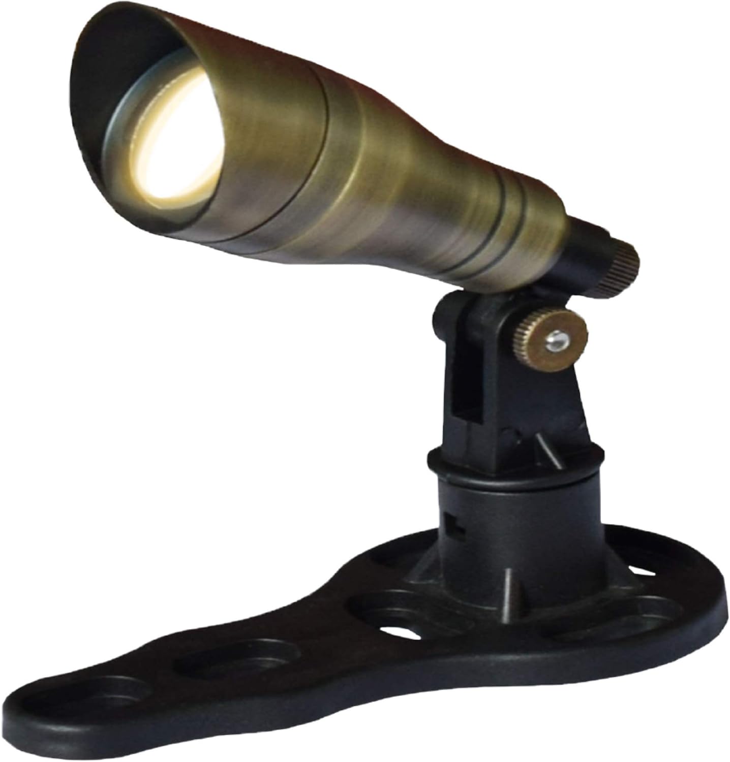 Ignite Landscape Lighting 3-Watt Bronze LED Spotlight for Landscape Lighting, Ponds, and Water Features - 3WSPOT-BZ