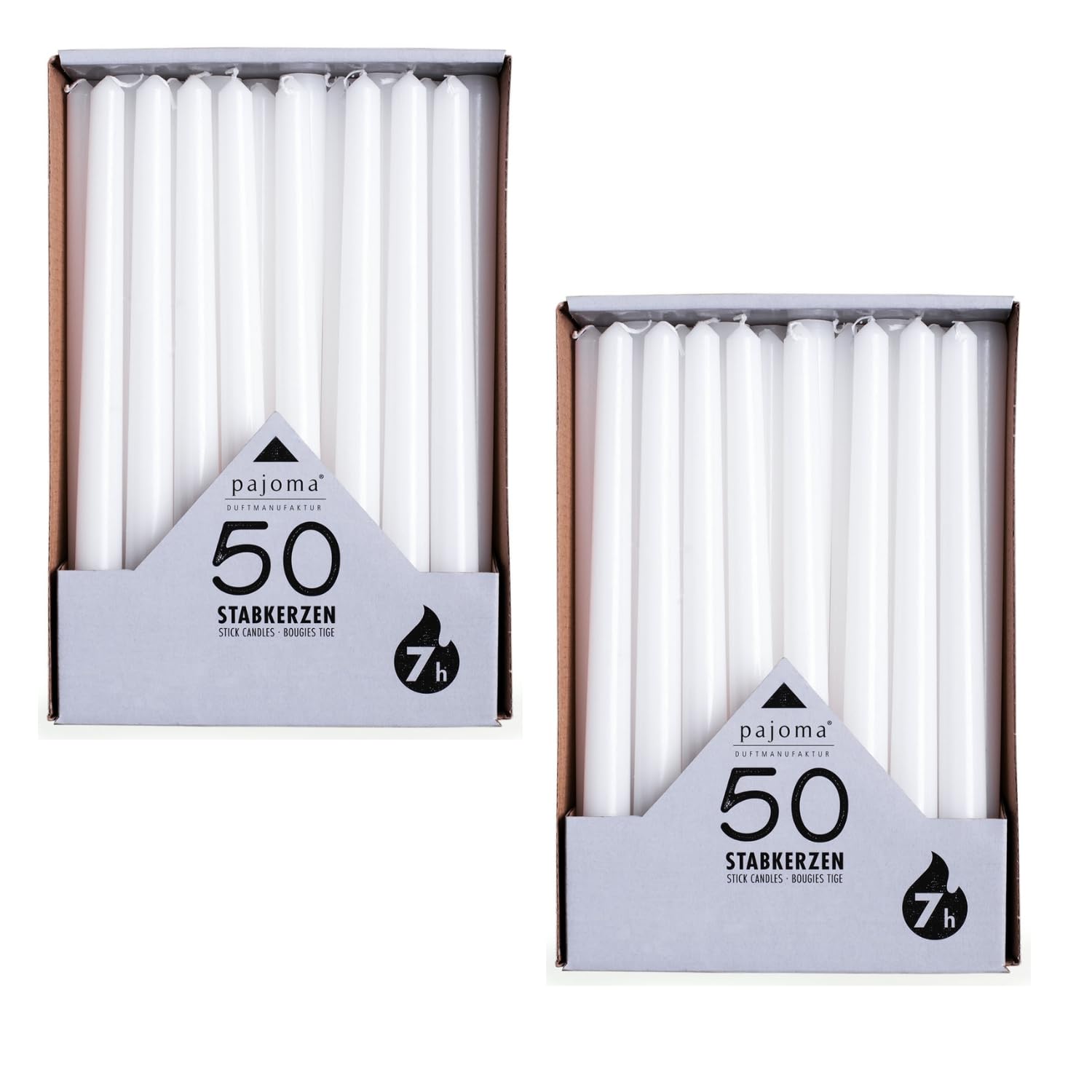 Branded Diner Kaars Wit 2.1x28cm online bestellen en kopen - Melting Pot Amsterdam