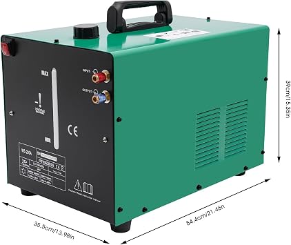 Tig Cooler Tig Welder Torch Water Cooling System Wind Tunnel Heat Dissipation System 370W Tig Mig Welder Everlast Tig Welder 110V/60HZ (18L/4.8gal)
