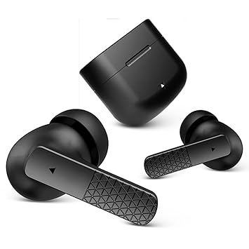 91Pro Truly Wireless Earbuds TWS | ENC & High Bass | Upto 45 Hrs Playtime | Bluetooth V5.3 | Quad Mics with AI-ENC | 50ms Low Latency Gaming | Gaming Beast for Android & iOS (Black)