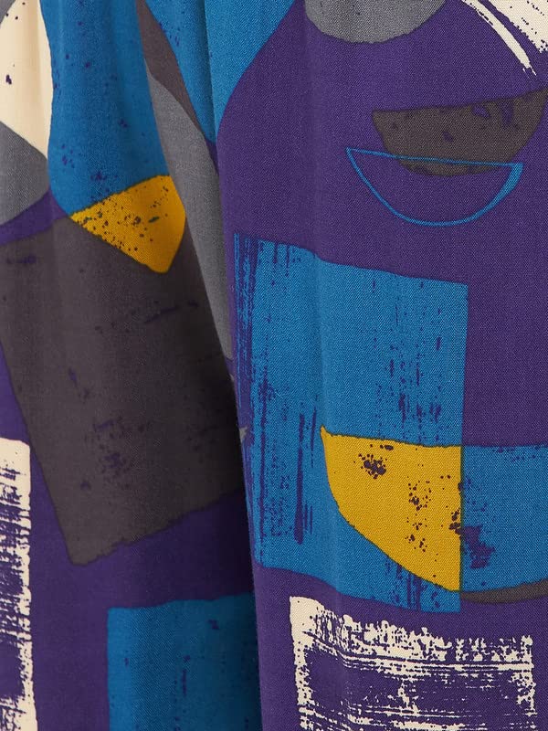 Image of Clovia Women's Cotton Print Me Pretty Pyjama In Purple