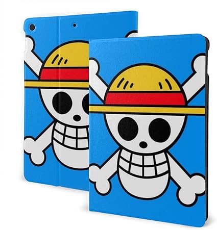 Amazon Co Jp Shadidi ワンピース アンチスクラッチアンチショック自動スリープ ウェイク三つ折りブラケット指紋防止耐久性スマート保護カバー Computers Peripherals