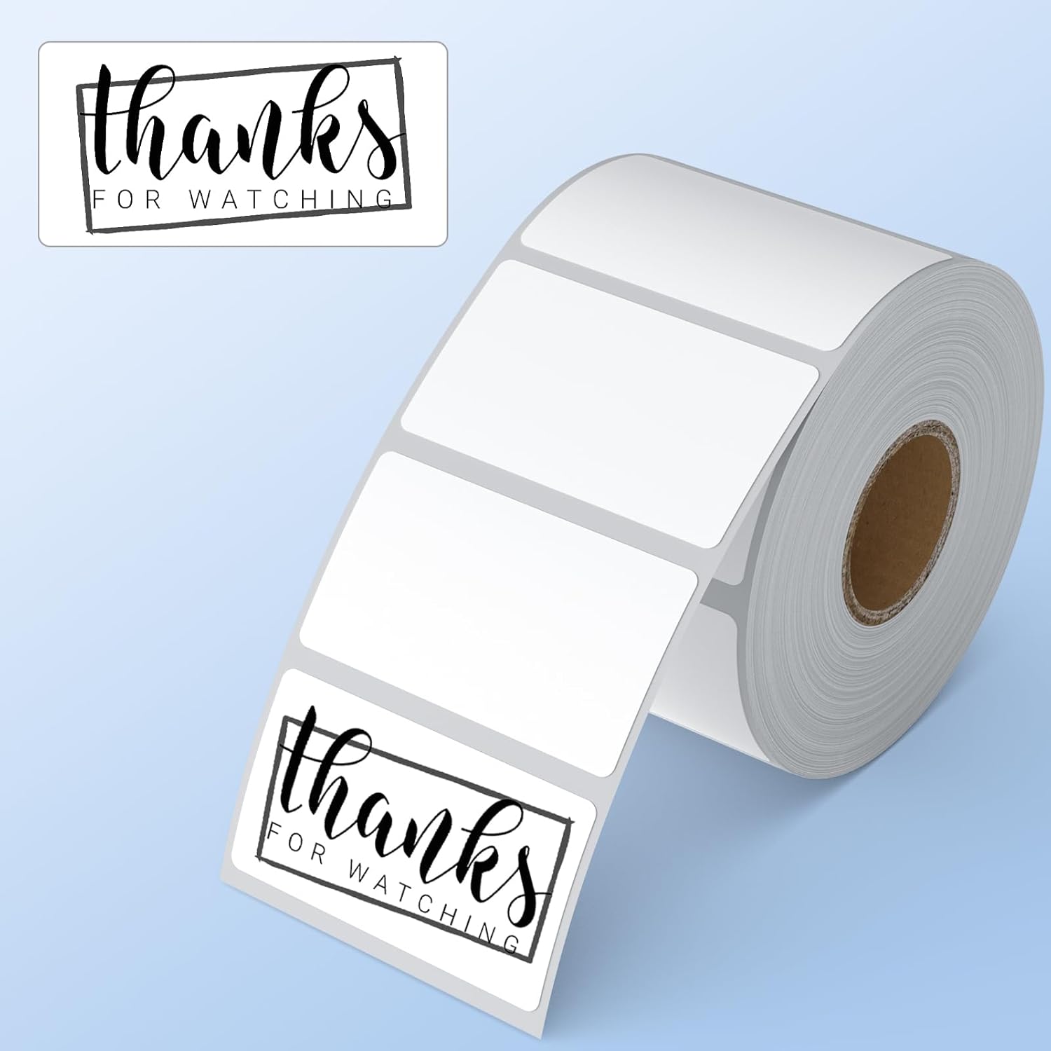 2.25" x 1.25" 12000 Labels Direct Thermal Labels, Self-Adhesive Barcode & Multipurpose Labels Compatible with Zebra & Rollo Label Printer, Barcode Address Shipping Labels,12 Rolls - Image 5