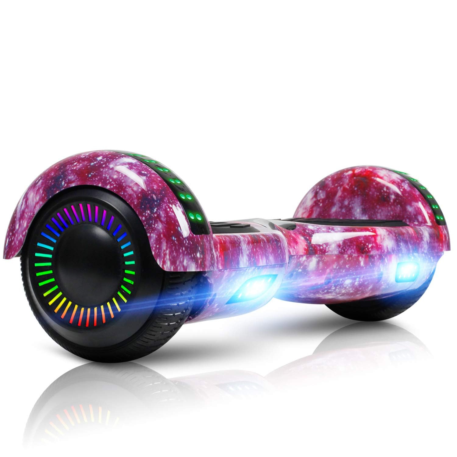LIEAGLE Self-Balancing Scooter with Bluetooth Speaker and LED Hub Lights