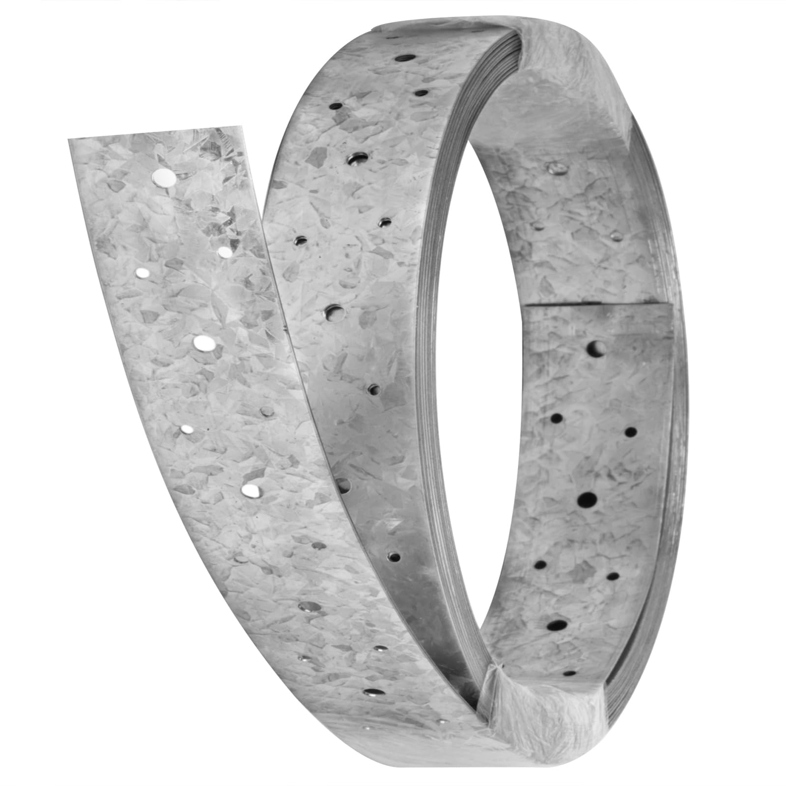 Metal Strapping - 32ft Perforated Steel Tie Strap -4 Metal Strapping - 32ft Perforated Steel Tie Strap -4