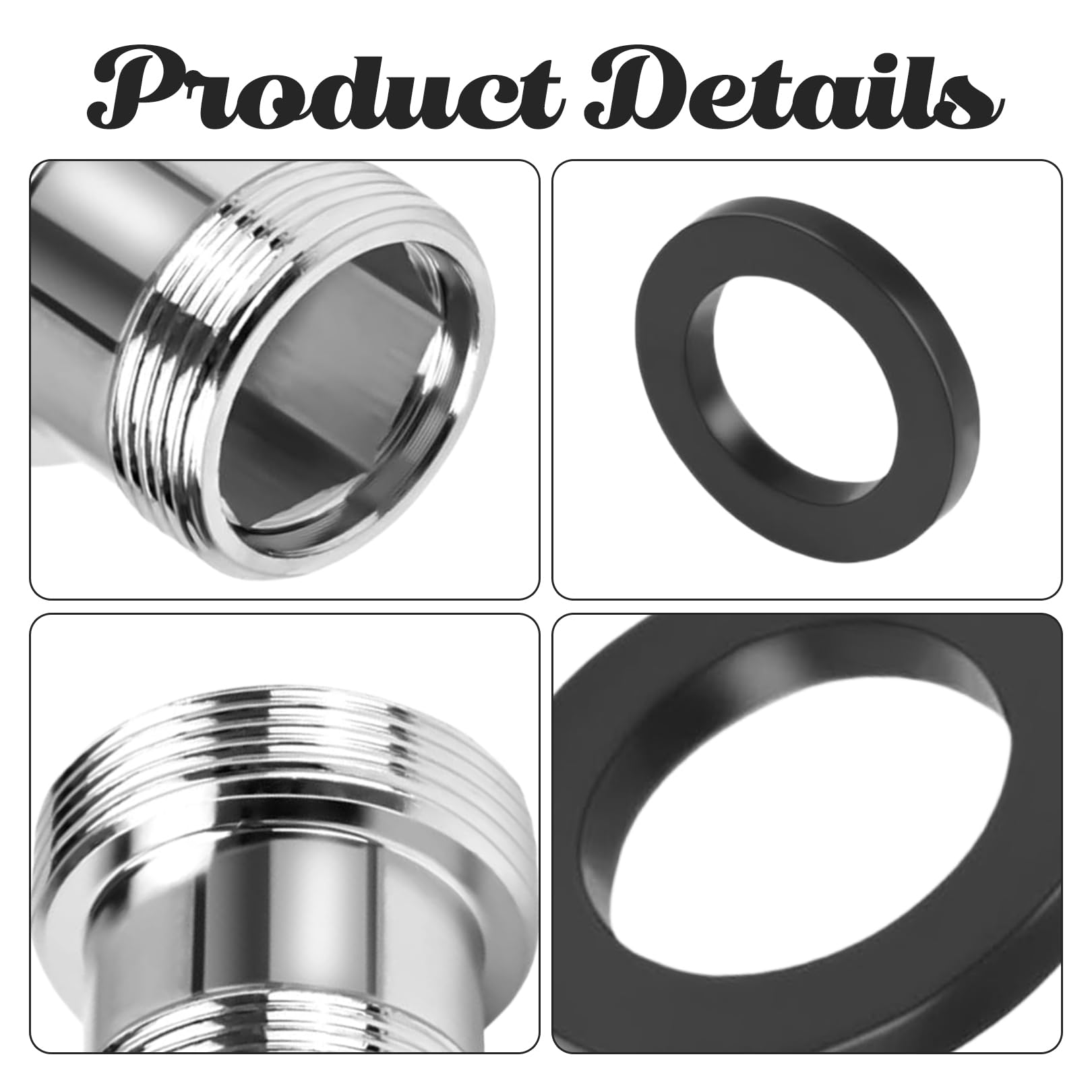 Schlauchadapter 2 Stück – Gewindelos, 15-20 Mm,  Produktbild-Vorschau 3