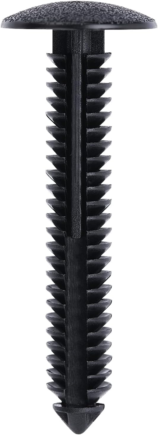 30pcs Mud Flap Retainer for Ford W707889-S300, 45mm Length 6.3mm Holes Size, Xmas Tree Type Clips