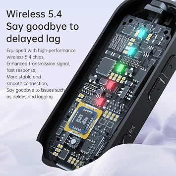 Bluetooth Transmitter Receiver 2 in 1 Wireless Aux Adapter for TF Card