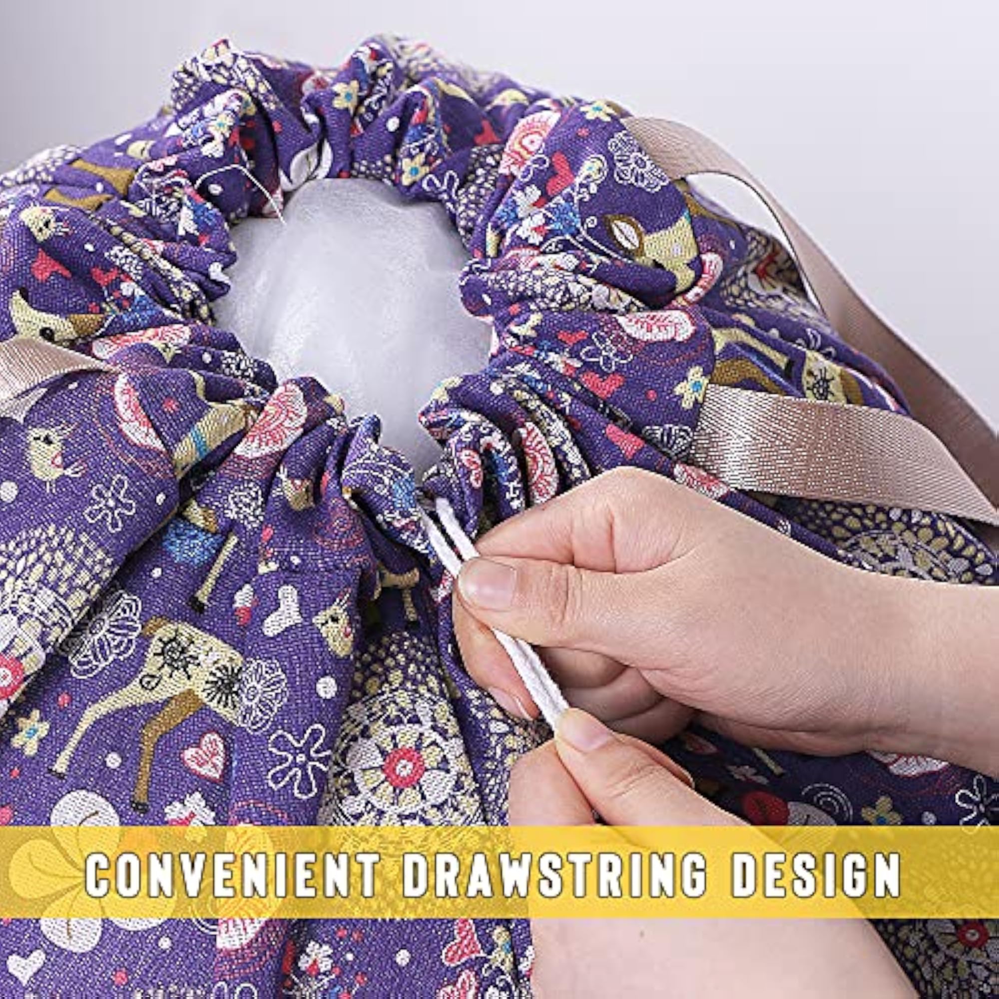 Extra Large Laundry Bag with Drawstring Closure