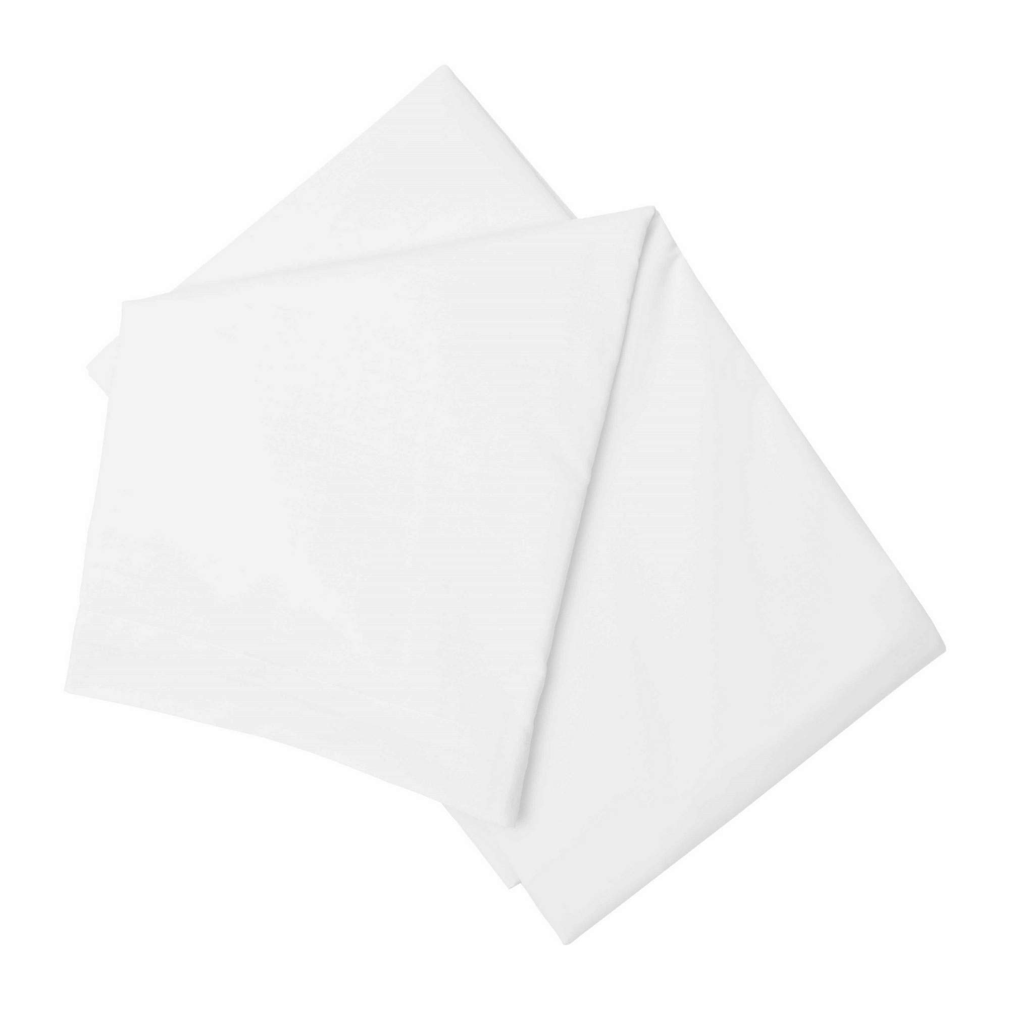 Belledorm    White 100% Brushed Cotton King/Superking Flatsheet in Size Kingsize, BrandAlley