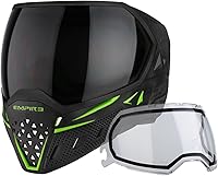 Vista 5 de Empire Mini GS - Marcador electrónico para pistola de paintball con Empire Halo Too, cargador de paintball electrónico y máscara térmica EVS