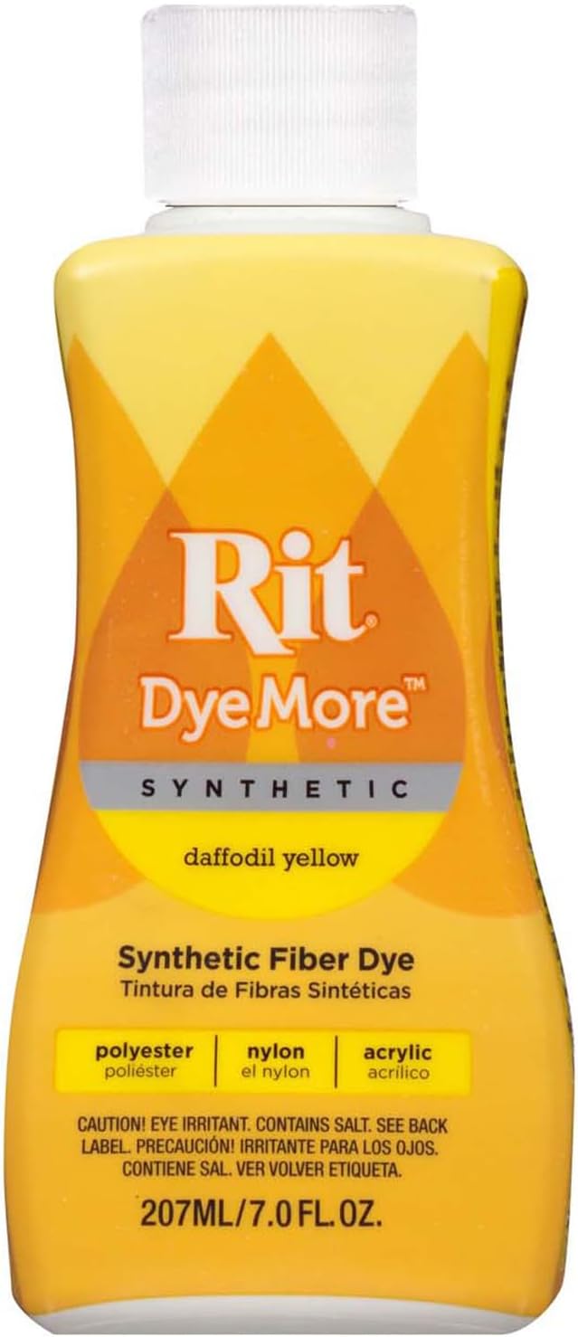 Rit Dye 155879 More Synthetic 7oz-Daffodil Yellow