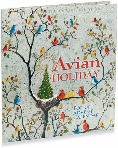 Avian Holiday 3D Pop-Up Advent Calendar