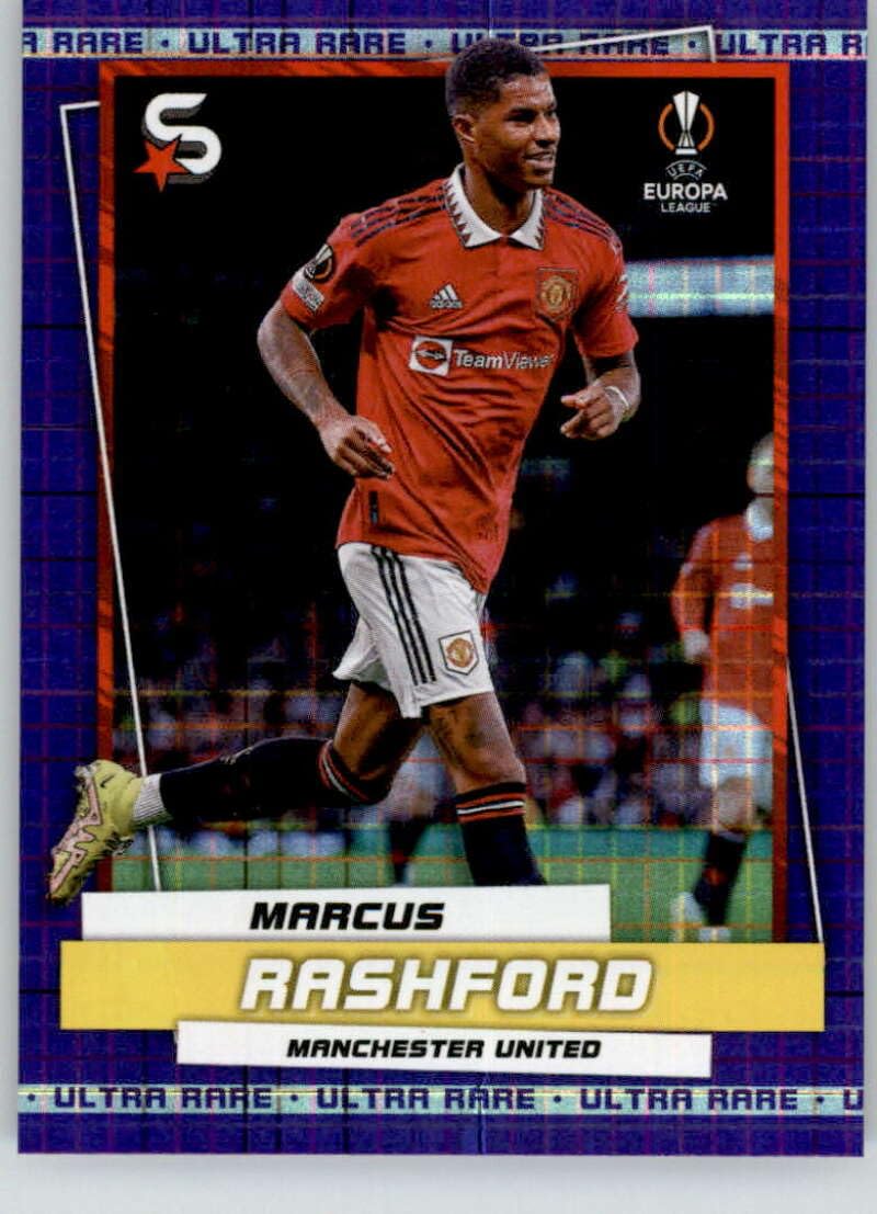 Amazon.com: 2022-23 Topps UEFA Superstars Purple Ultra Rare Action